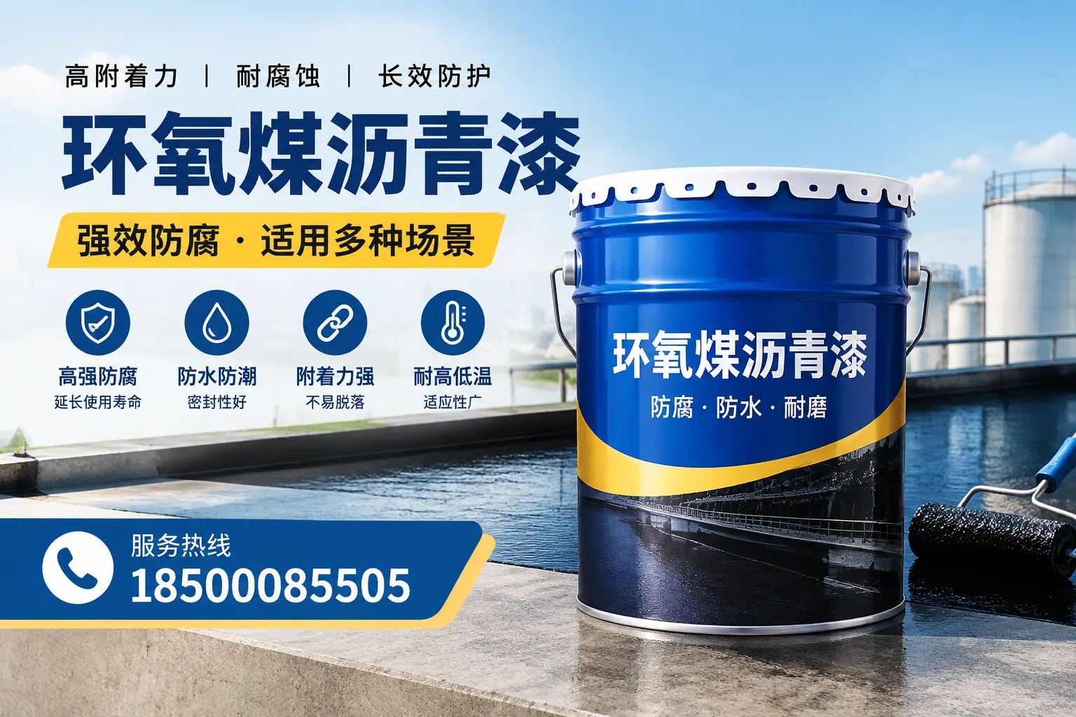 环氧煤沥青漆与油漆的区别，四平消费者最关心的问题