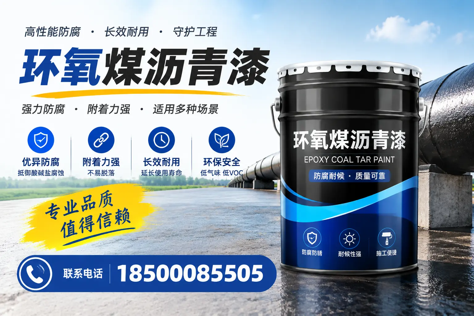 如何选择合适的环氧煤沥青漆？四平用户必看技巧