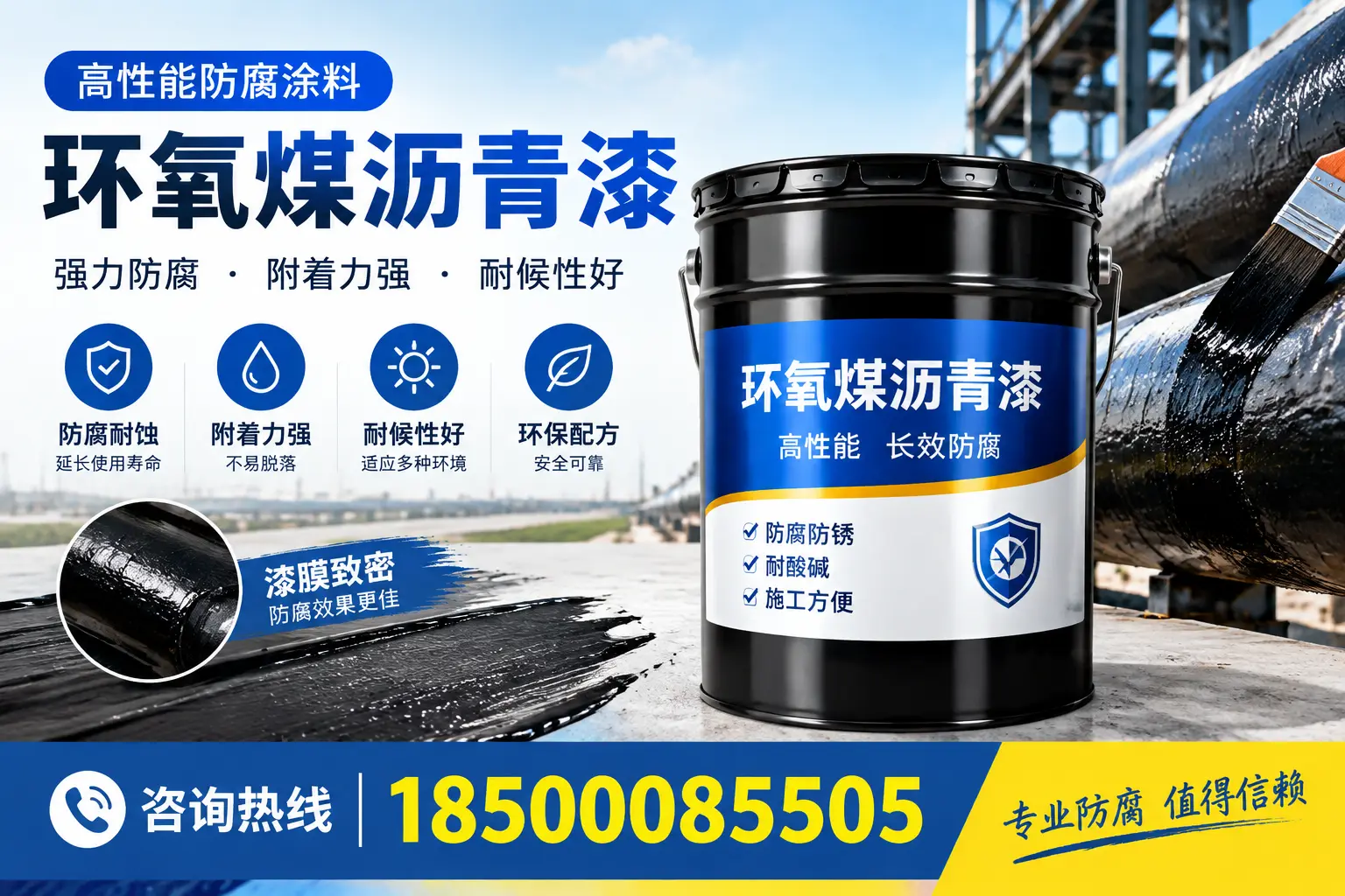 环氧煤沥青漆使用中的常见问题解答,四平用户必看
